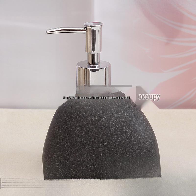 Luxuriöse Keramik-Druckflasche für Handseife, Shampoo und Duschgel