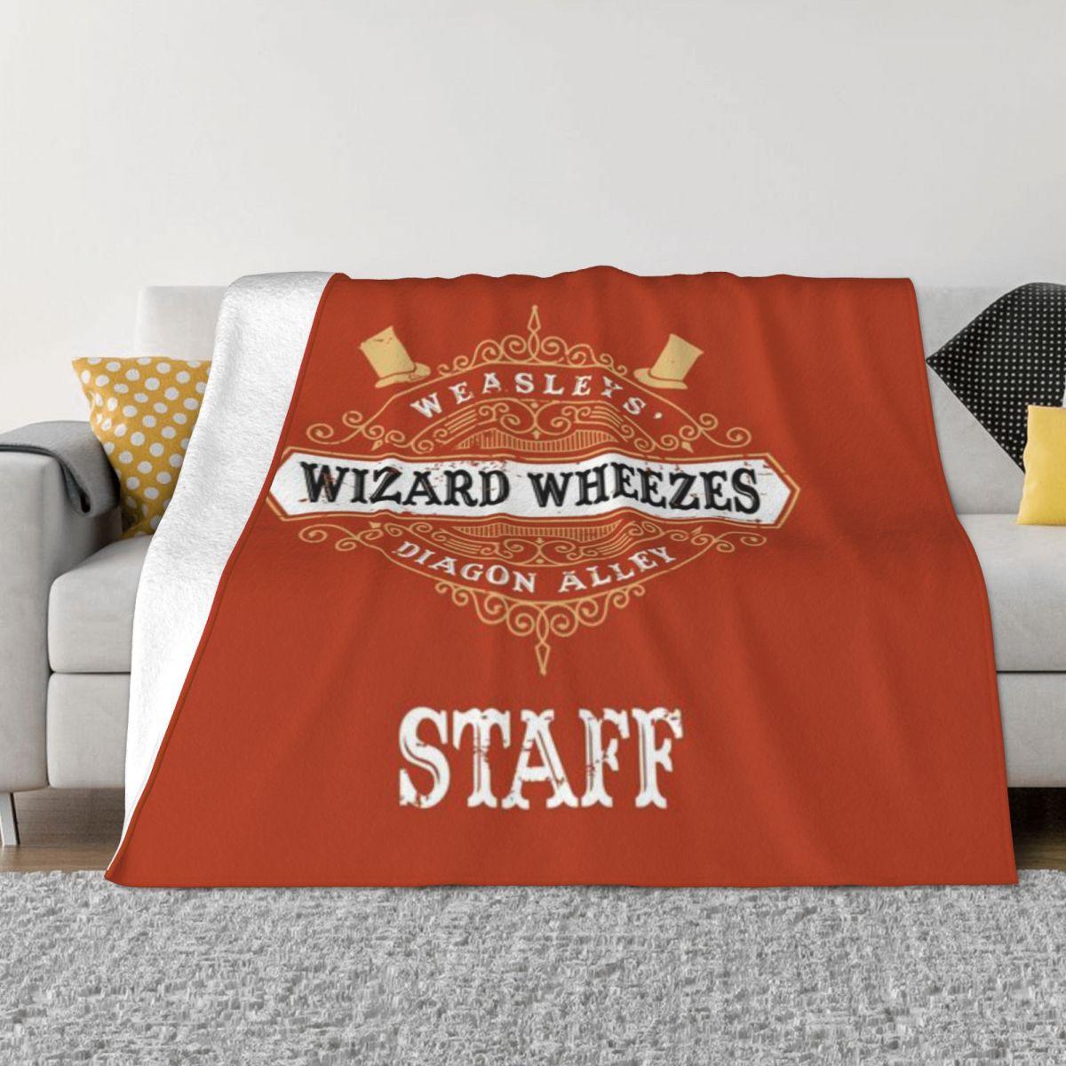 Weasleys Wizard Wheezes Staff Personalized Gift An Ultra-Soft Micro Fleece Blanket 30x40in