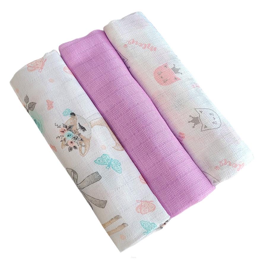 Cloth diapers 3 pieces (set T)