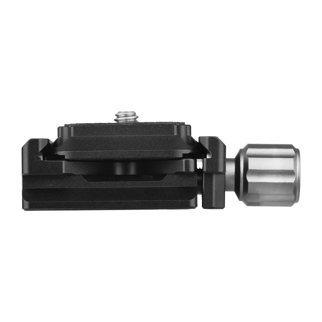 Aluminum Alloy Quick Release Plate Clamp Adapter with QR Plate 1 4 Inch Screw Connector Built in Bubble Levels for with