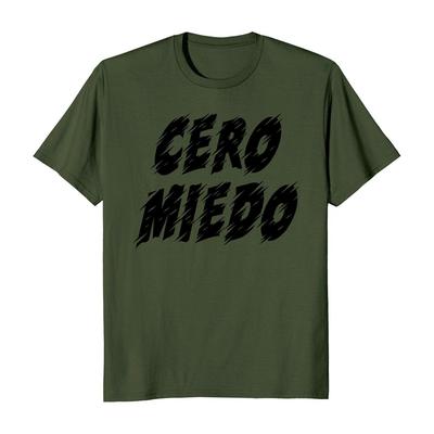 Cero Miedo No Fear Men's T-Shirt and Kids Tshirt