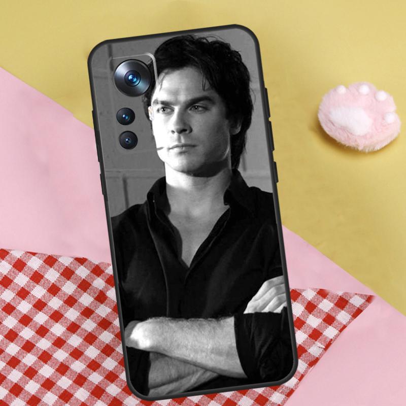 Damon Salvatore Vampire Diaries Case For Xiaomi 15T 14T 13T 17 Pro Max 13 14 15 Ultra Cover For POCO F7 F5 F6 X5 X6 X7 Pro