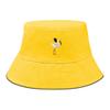 Realistic Crane Print Bucket Hat , Animal Sun Cap Spring Fashion Fit Basin Hat