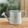 Vintage Metal Flower Vase Farmhouse Decor with Handle Home Decoration 3.3" High