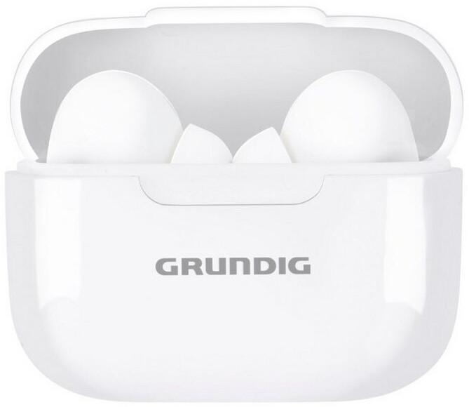 Fones de ouvido Grundig Bluetooth 230mAh com Ladecase branco
