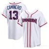 Maglia da Baseball della Nazionale Dominicana Traspirante Asciugatura Rapida Stampa Digitale Trendy Stile Streetwear Maglia Casual per i Tifosi