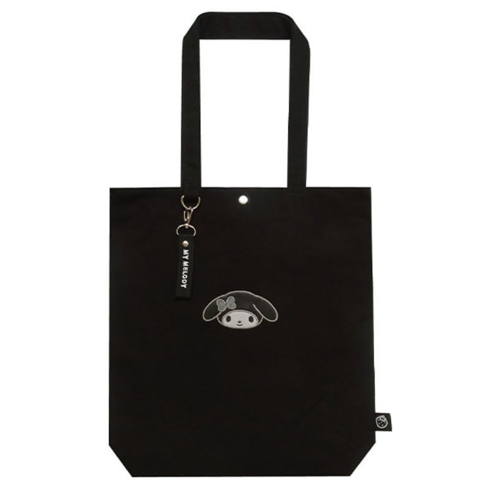 K Company Sanrio Characters Tote Bag My Melody (Monochrome Series) SACM-TB-MM H38×W35×D8cm