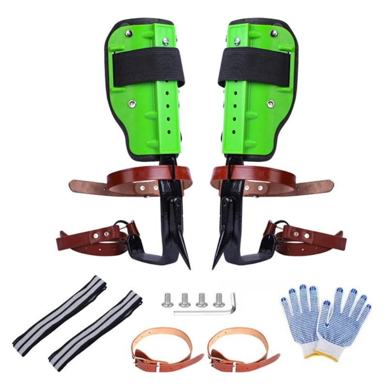 Light Weight Tree Climbing Gear High Strength Steel Climbing Spikes Safety Wear for Various Trunk Size