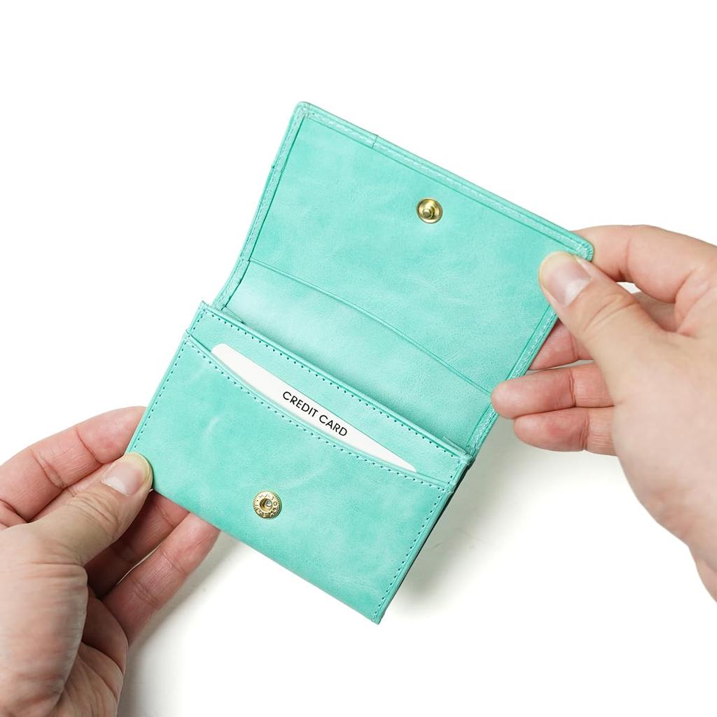 Baggy Port BAGGY'S ANNEX FOG Leather Business Card Holder LZYS7006 (Camel)