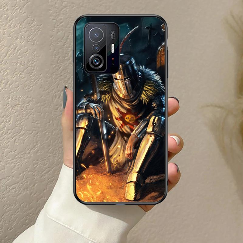 Praise the Sun Dark Souls Funda For POCO F5 F3 M5s C40 F4 GT X3 X4 X5 Pro Case For Xiaomi 12 13 Lite 11T 12T Pro 12X
