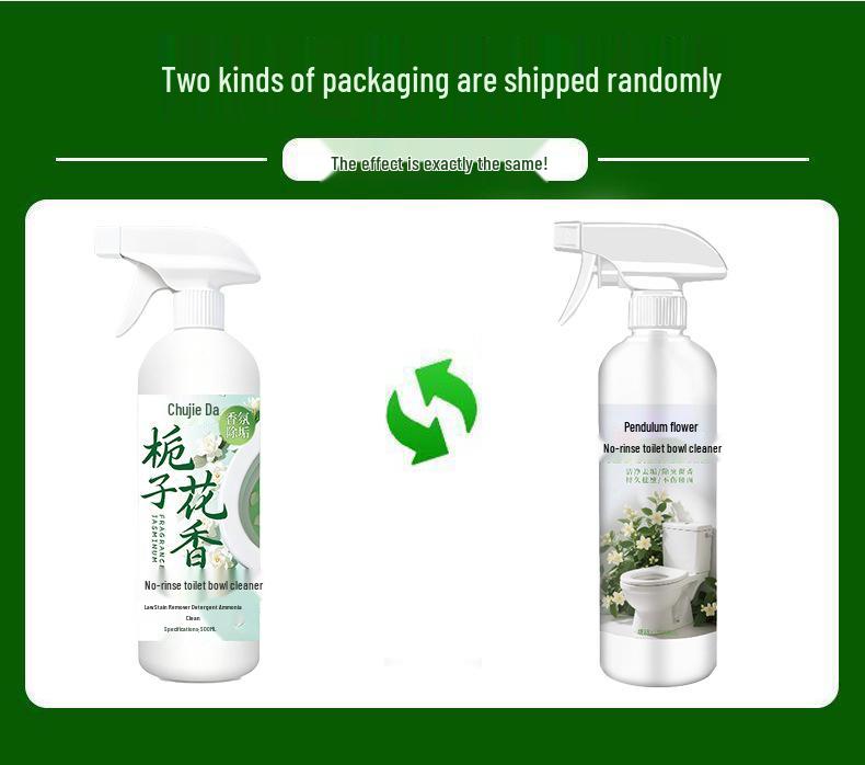 Gardenia Scent Toilet Bowl Cleaner: Strong Stain Remover, Yellow Stain Eliminator, Long-Lasting Freshness for Bathroom.
