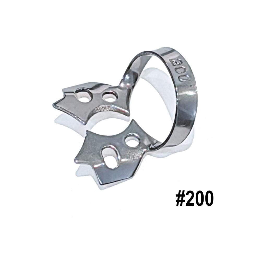 

1 шт., самые популярные зажимы для реставрации зубов, резиновые зажимы для плотины, резиновый барьерный зажим, материал из нержавеющей стали 1 piece Code 200