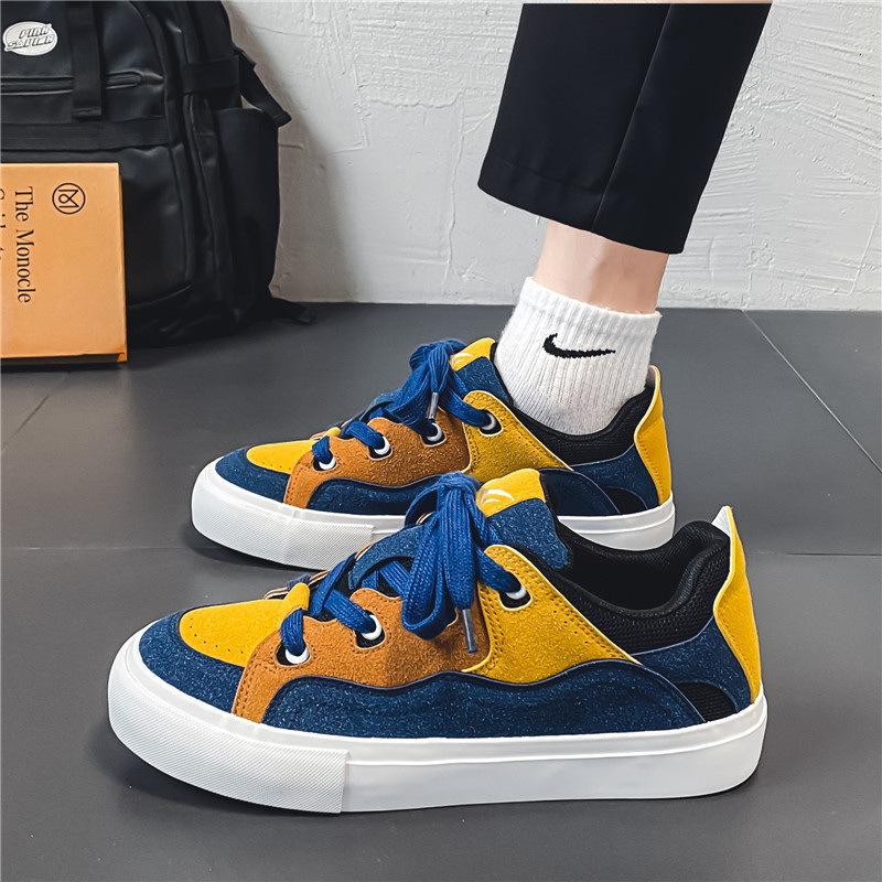 

Мужская обувь 2024 года, новая весенняя студенческая спортивная и любительская обувь для сноуборда, молодежная, модная, высококачественная, универсальная, нишевая, модная обувь 44 коричневый