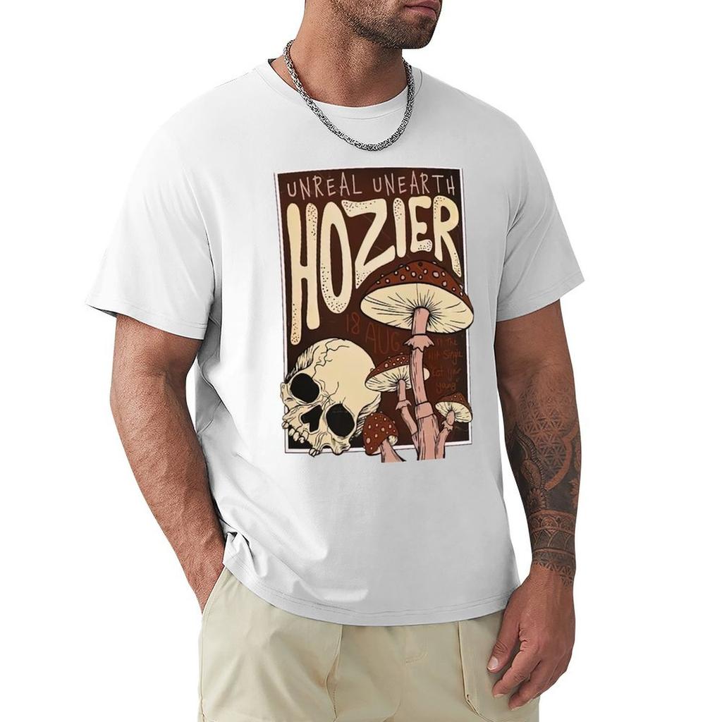 Unreal Unearth Hozier Tour Tshirt Casual Lightweight Short Sleeve Top