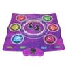 Dance Mat Toy for 3 to 12 Year Old Kids Wireless Bluetooth Adjustable Volume Electronic Dance Pad with Light Up 6