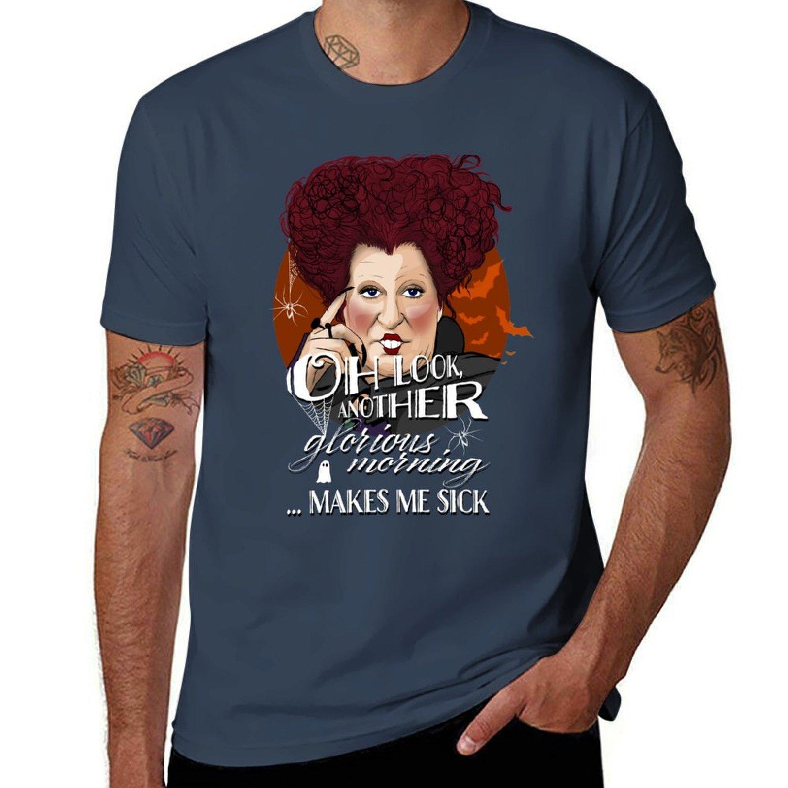 Glorious Morning Tshirt Big Size Short Sleeve Tee For Unisex S