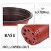 9‑15cm Plastic Flower Pot with Drainage Hole10PCS Nursery Seedling Planter Gardening Grow Pot for Home Balcony Maceta Jardineria