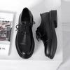 Fashion Mens Luxury Brogue Leather Dress Shoes Business Oxford Shoes Evening Dress Wedding Shoes Plus Size 38-44 Black Brown