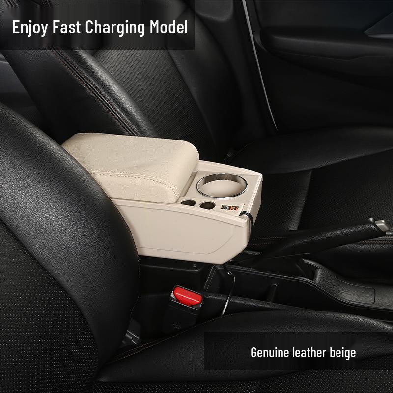 Toyota Yaris Armrest Box for 2008-2011 Models - Modification for Enhanced Comfort