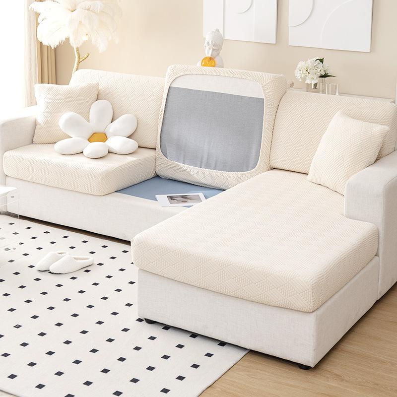Sofa Fit Stretch All-Inclusive Sofa Cover Cover Thickened Sofa Cushion Cover Four Seasons Universal Living Room Cushion