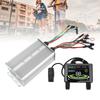 Electric Bike Controller Display Kit LCD Color Display and 60A 3 Mode Sine Wave Controller for 48V 60V 72V Motors