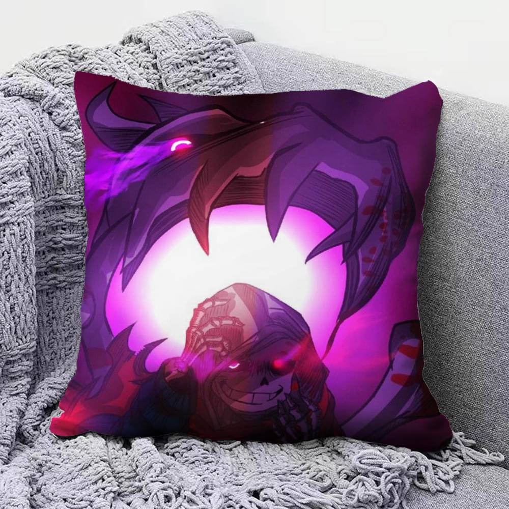 Classic Sans Undertale Game Cool Pillow Covers Home Sofa Cushion Covers and Aecorative Custom