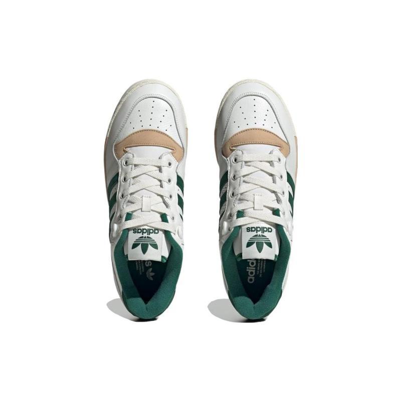 Adidas Rivalry Low 'White Green' Sneakers IE4596
