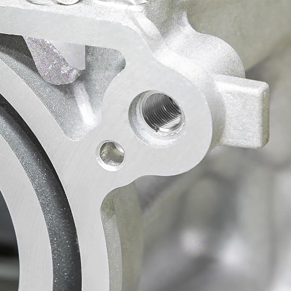 uxcell 50pcs Wire Inserts M6 x 1 3D (18mm) Metric 304 Stainless Steel Helical