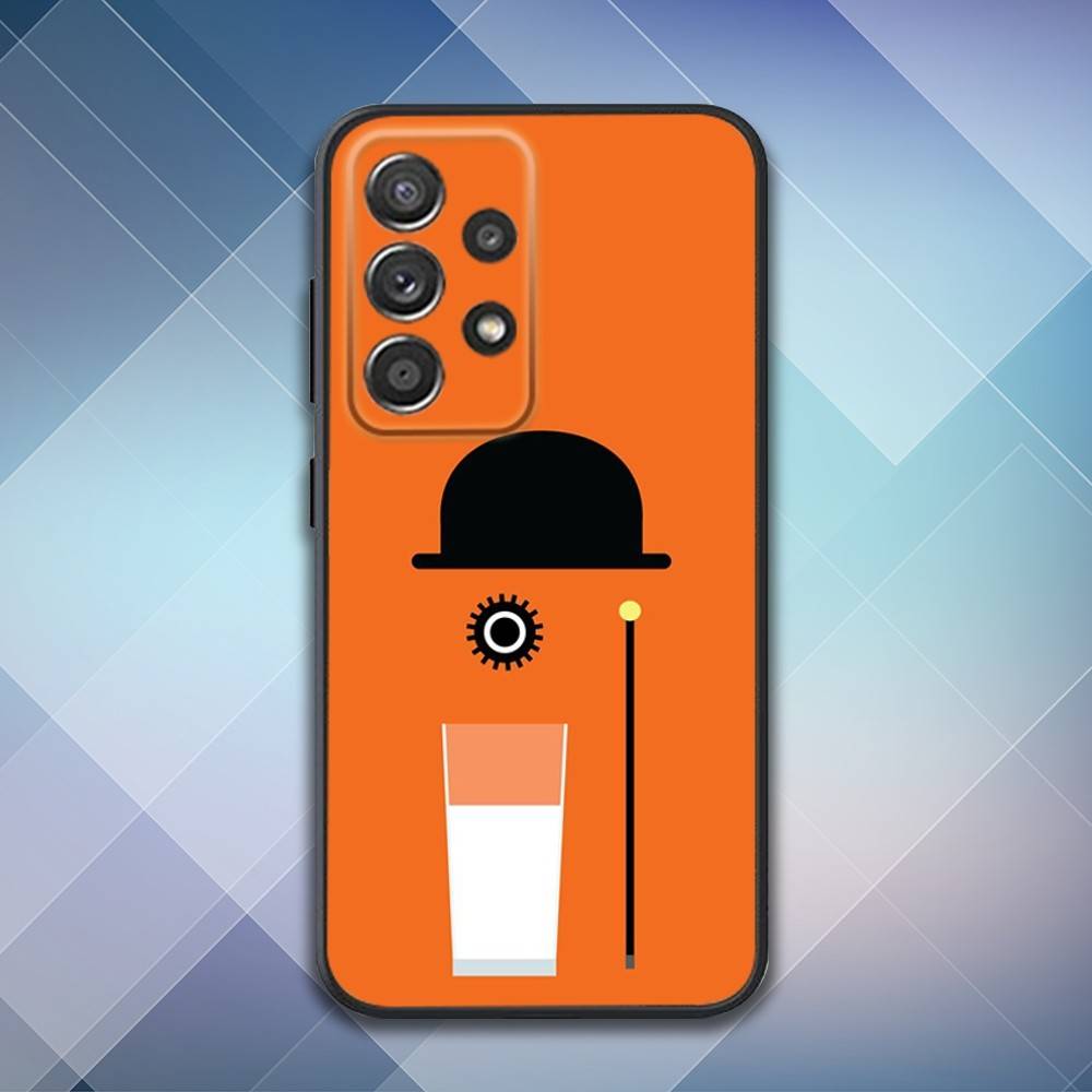 A C-Clockwork Orange Phone Case For Samsung S25,S24,S21,S22,S23,S30,Ultra,S20,Plus,Fe,Lite,Note,10,9,5G Black Cover