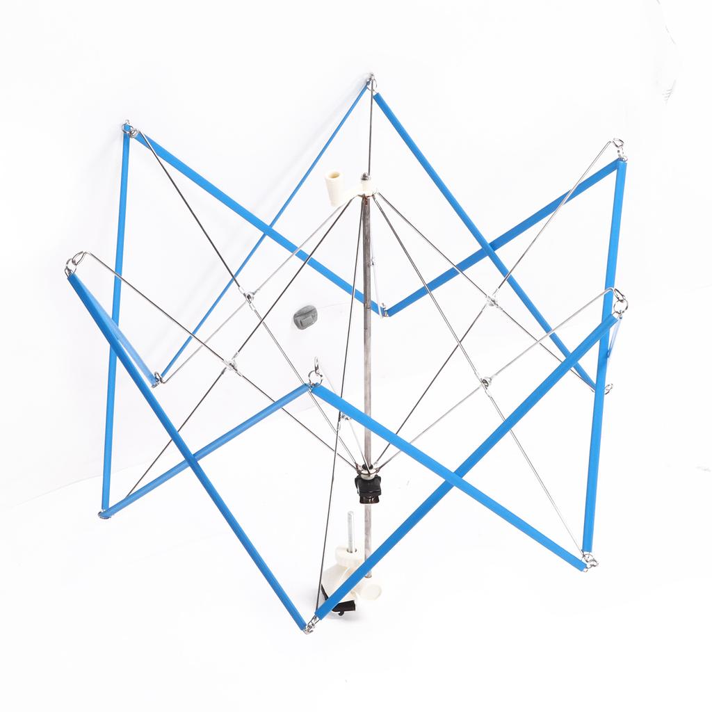 Yarn Winder Metal Umbrella Stand Knitting Hank Tool Stainless Steel Hand Operated Winding Frame