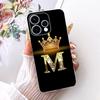 For Oppo Reno15 15F Phone Case Crown Letter Pattern Soft Silicone Proective Case for OPPO Reno 15 Reno15 F CPH2801 Bumber Shells