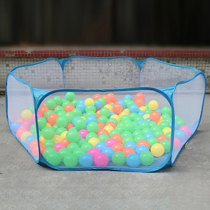 Ballenbak Speeltent Opvouwbaar Speelhuis Oceaanbal Spel Zwembad Tent Binnen Buiten Kinderen Ballenbak Zwembad Speeltent