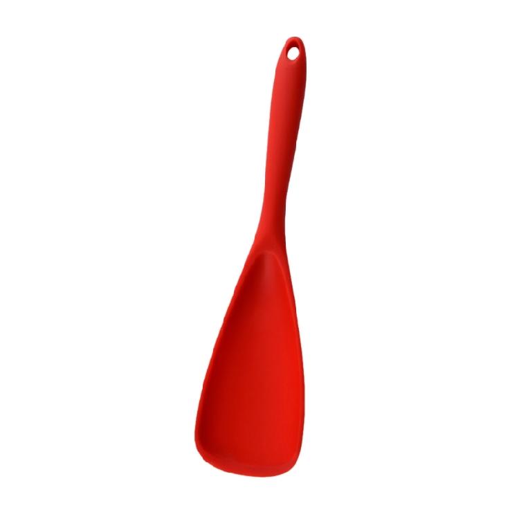Soft Touch Silicone Duckbill Spatula for Nonstick Cookware Heat Resistant Stirring Spoon Multipurpose Kitchen Gadget