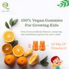 QAADU Kids Immunity Revitalizer Gummy 60pc | Immunity Booster for Kids | Immunity Support with Vitamin C| Vegan Certified Healthy Gummies | Stren