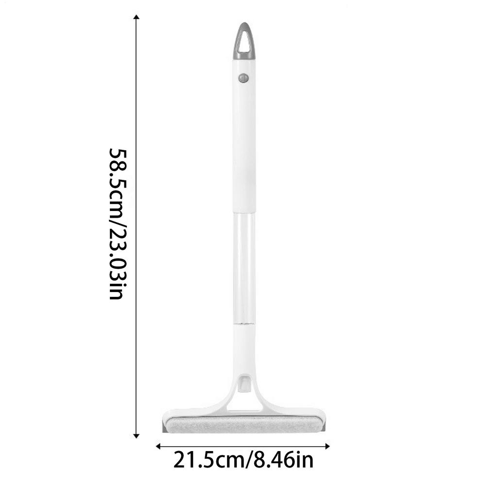 3in-1 Silicone Shower Squeegee Wiper Hand-held Spray Window Wiper With Nozzle Watering Can Bathroom Mirror Glass Cleaning Tool