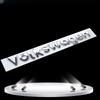 VW Polo Golf 4 5 Valve Stems Caps For VW VOLKSWAGEN New ABS Car Trunk Volkswagen Logo Decorative Sticker Auto Styling Emblem Badge Sticker Decal AYZ1