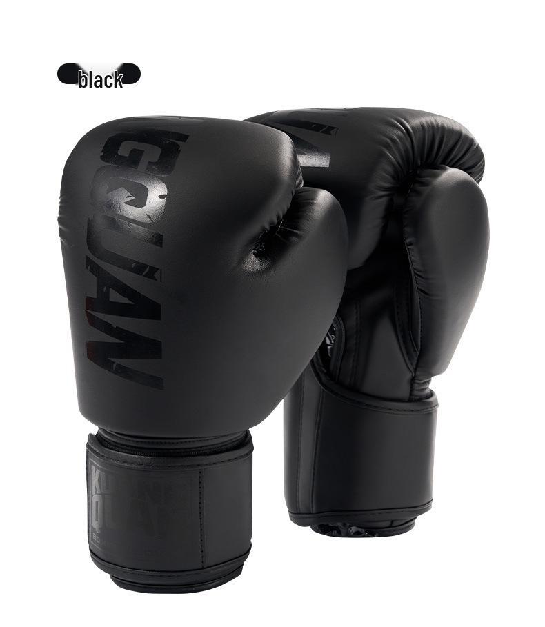 ZTTY Boxerské rukavice pro dospělé a děti z PU odolného proti roztržení s ochrannou gumovou vložkou