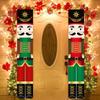Nutcracker Soldier Door Banner Decor 2026 Christmas Decorations for Home Xmas Hanging Ornaments Navidad Noel Gifts New Year 2026