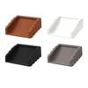 Rubber Door Stop Wedges Invisible Anti-collision Wooden Floor Doorstop  for Door Bottom