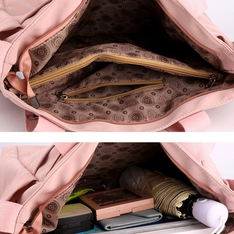 Mode Frauen Umhängetaschen Große Kapazität Multifunktions Reise Handtaschen Wasserdichte Nylon Leichte Messenger Taschen für Frauen