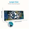 Club America Mouse Pad, Large Gaming Desk Mat, Non-slip XXL Mousepad for Laptop & Tablet, Mini PC Playmat with Stitched Edges