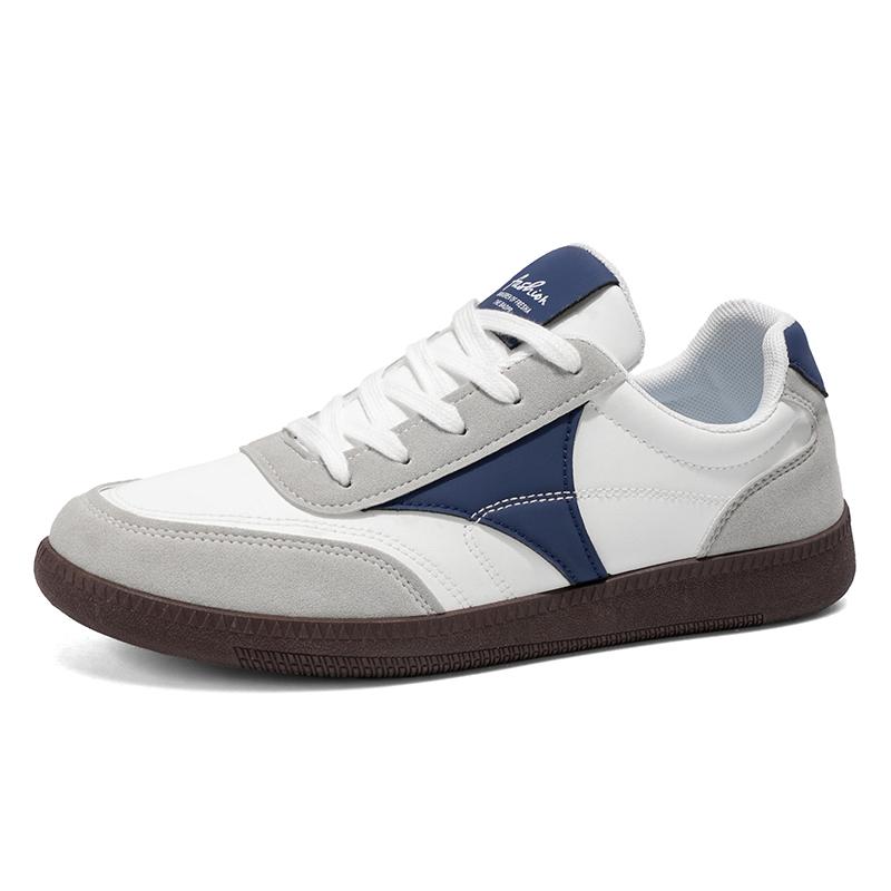 

Модная мужская повседневная обувь Удобная плоская мужская обувь для ходьбы Спортивные кроссовки для бега трусцой Легкие сетчатые кеды для скейтборда 44 синий