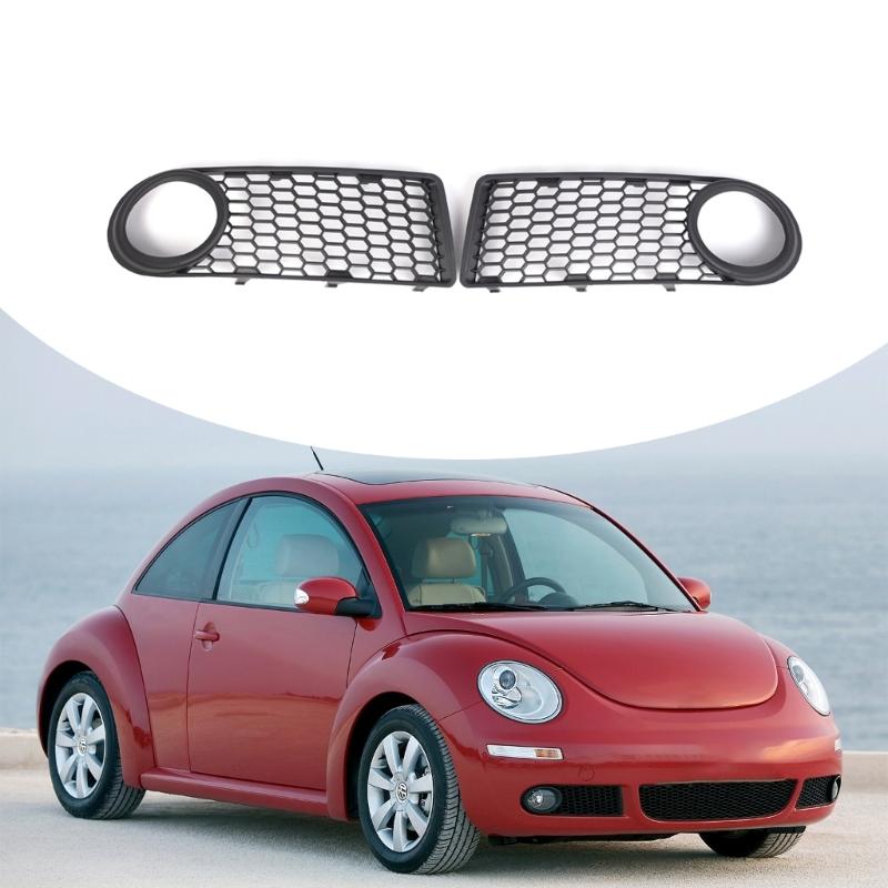 Car Exterior Left Right Front Bumper Grilles Foglight Lower Grilles Lamp Frame Cover for 1C0807683A 1C0807684A 2006-2010