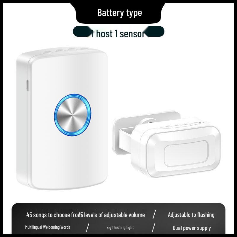Split Type Doorbell Entrance Welcome Sensor with Voice Prompt