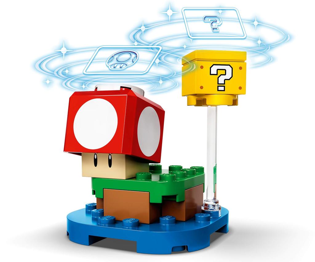 LEGO Super Mario LEGO Mario og begynnelsen av eventyret startsett 71360 Super Mushroom Mini-sett inkludert [Produsentfordeler] ~ +