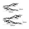 Car Mountain Off Road Sticker Pickup Truck Vinyl Decal For Ford Ranger Dodge Toyota Hilux Isuzu Dmax GWM Cannon Mitsubishi Auto