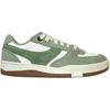 Li Ning Zheng Rong 92S Comfortable Simple Non-Slip Wear-Resistant Low-Top Skate Shoes Men Sneakers Green White AEPU025-4
