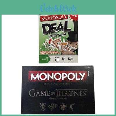 Monopoly Deal Card Game A Fast-paced And Attractive Game For Parties And Family Fun