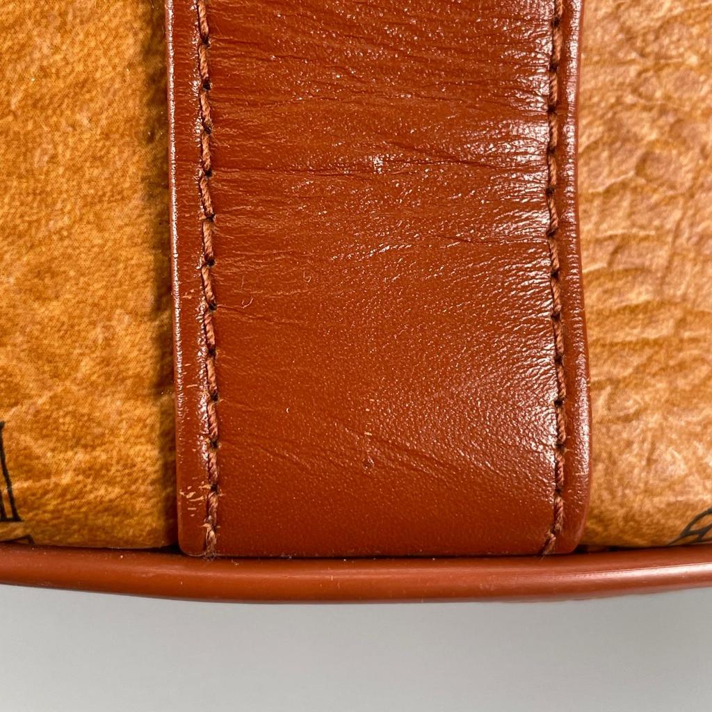 MCM Vicetos Handbag Brown Women Drawstring bag used