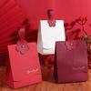 With Handle Gift Box Creative Handle Bag Wedding Accompaniment Candy Box  Gift Packaging
